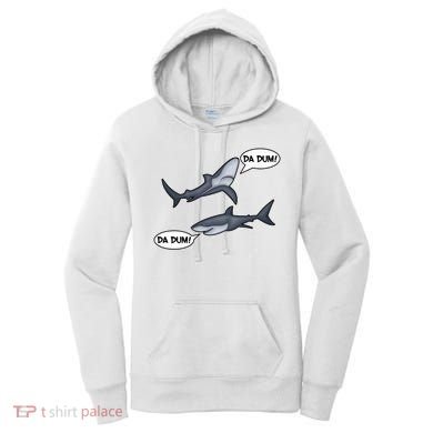 Funny Shark Da Dum Da Dum Women's Hoodie
