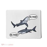 Funny Shark Da Dum Da Dum Mousepad thumb 0