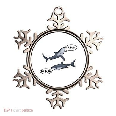 Funny Shark Da Dum Da Dum Ornament