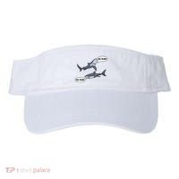 Funny Shark Da Dum Da Dum Visor thumb 0