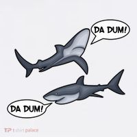 Funny Shark Da Dum Da Dum Visor thumb 3