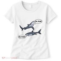 Funny Shark Da Dum Da Dum Women's T-Shirt thumb 0
