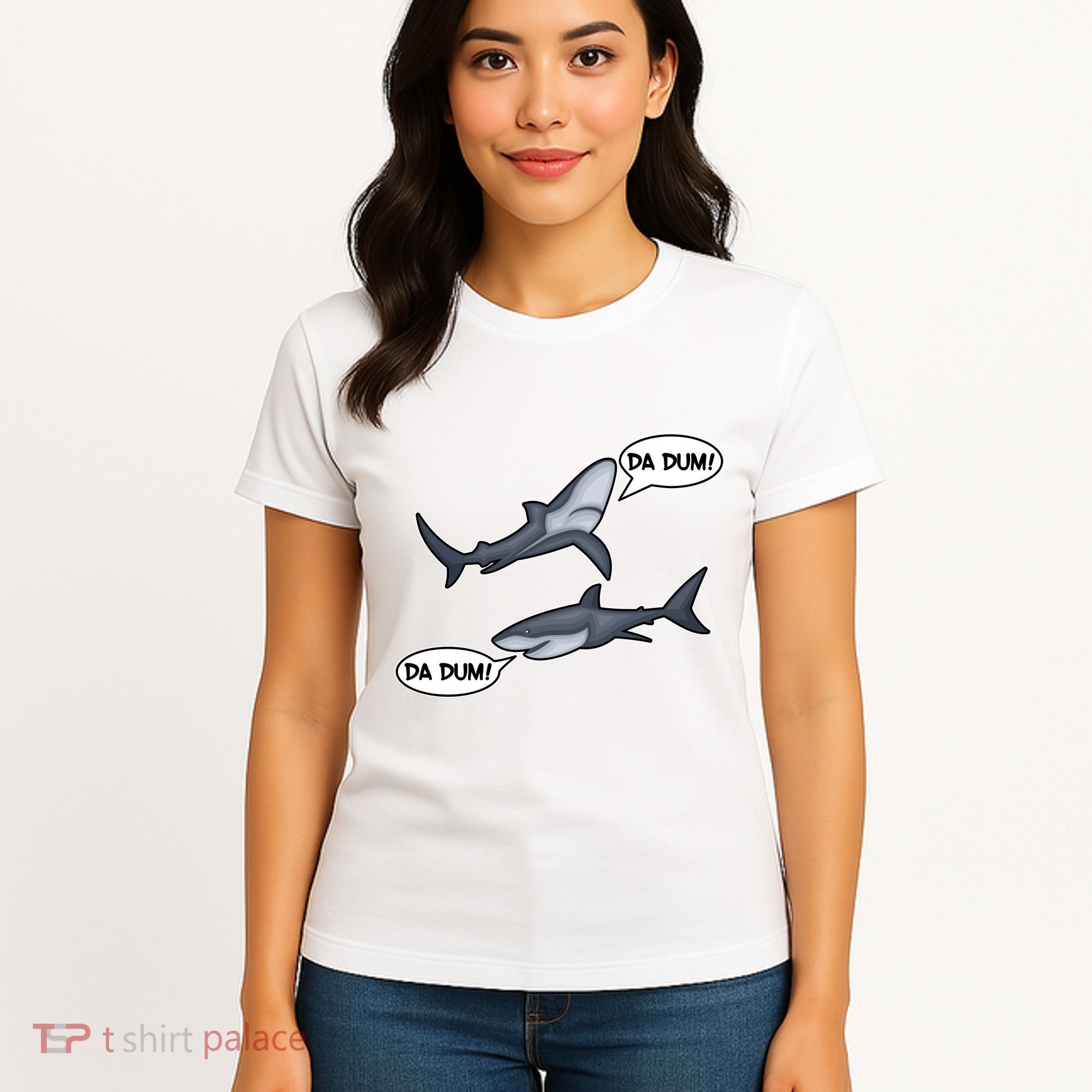 Funny Shark Da Dum Da Dum Women's T-Shirt