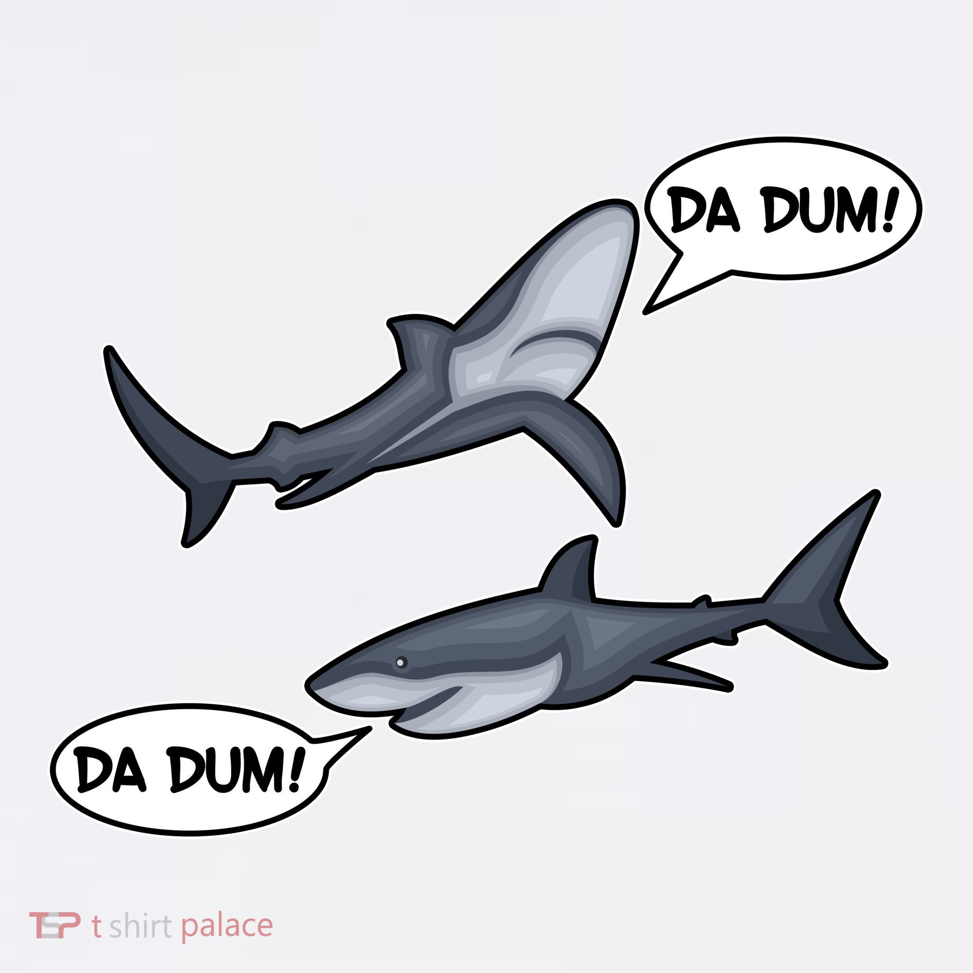 Funny Shark Da Dum Da Dum Women's T-Shirt
