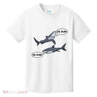 Funny Shark Da Dum Da Dum Kids T-Shirt thumb 0