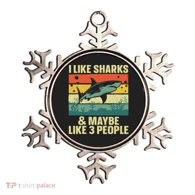 Funny Shark Design For Women Shark Lover Ornament