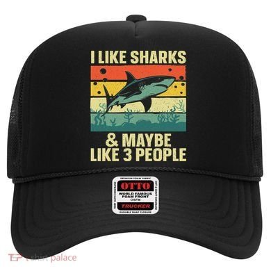 Funny Shark Design For Women Shark Lover Hat