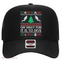Funny Scuba Diving Diver Ugly Christmas Xmas Hat thumb 0