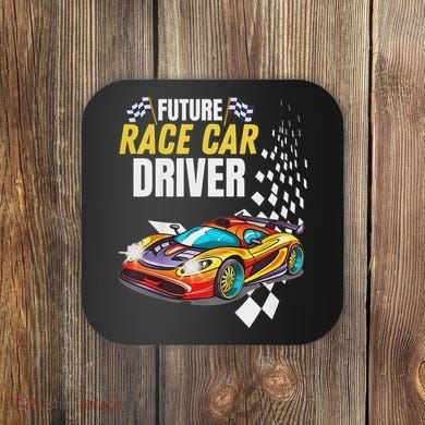 Funny Sarcastic Design Future Race Car Driver Coaster
