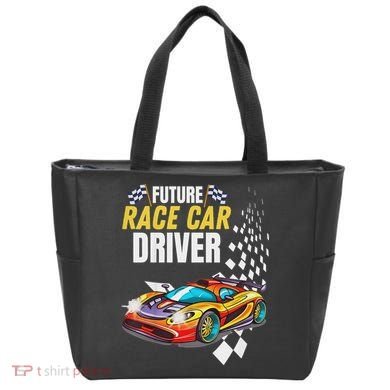 Funny Sarcastic Design Future Race Car Driver Tote Bag