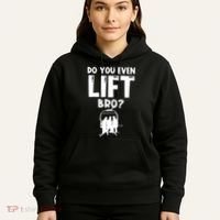 Funny Ski Do You Even Lift Snowboard Skiing Hoodie thumb 5