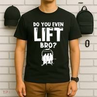 Funny Ski Do You Even Lift Snowboard Skiing T-Shirt thumb 6