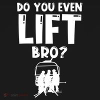 Funny Ski Do You Even Lift Snowboard Skiing Coaster thumb 2
