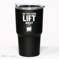 Funny Ski Do You Even Lift Snowboard Skiing Tumbler thumb 0