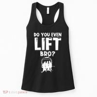 Funny Ski Do You Even Lift Snowboard Skiing Women's Tank Top thumb 0