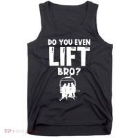 Funny Ski Do You Even Lift Snowboard Skiing Tank Top thumb 0