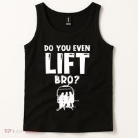 Funny Ski Do You Even Lift Snowboard Skiing Tank Top thumb 2