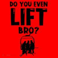 Funny Ski Do You Even Lift Snowboard Skiing Santa Hat thumb 1