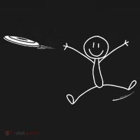 Frisbee Stickman Disc Golf Funny Ultimate Frisbee Game Hoodie thumb 7