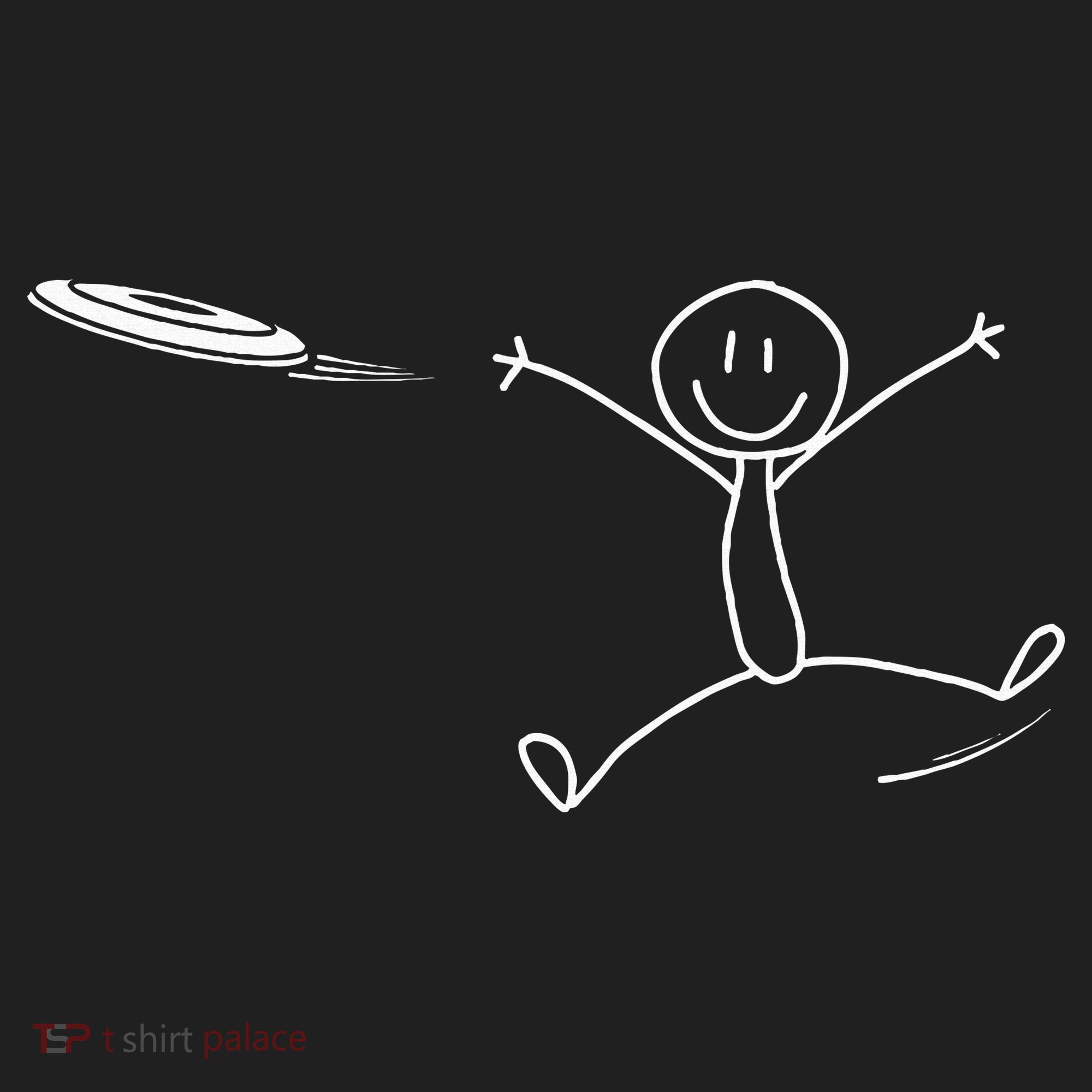 Frisbee Stickman Disc Golf Funny Ultimate Frisbee Game Beanie