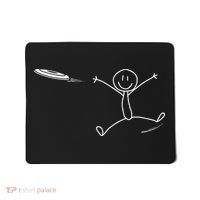Frisbee Stickman Disc Golf Funny Ultimate Frisbee Game Mousepad thumb 0