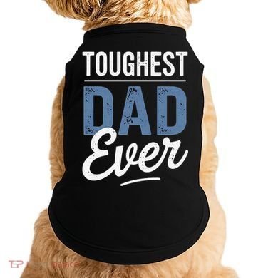 Father Survivor Dad Gift Idea Prostate Cancer Awareness Doggie Tank