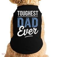 Father Survivor Dad Gift Idea Prostate Cancer Awareness Doggie Tank thumb 0