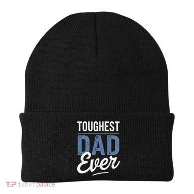 Father Survivor Dad Gift Idea Prostate Cancer Awareness Beanie