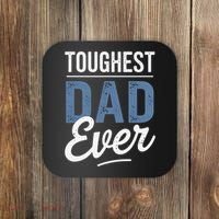 Father Survivor Dad Gift Idea Prostate Cancer Awareness Coaster thumb 0