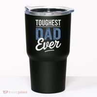 Father Survivor Dad Gift Idea Prostate Cancer Awareness Tumbler thumb 0