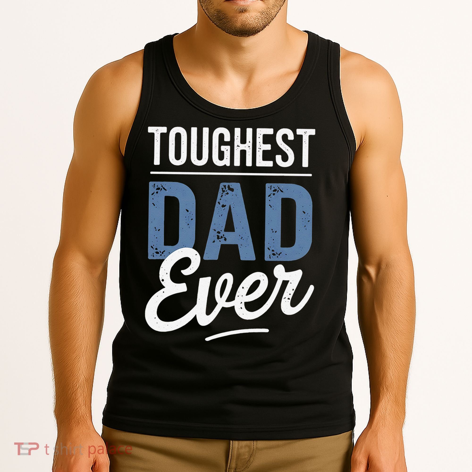 Father Survivor Dad Gift Idea Prostate Cancer Awareness Tank Top