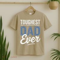 Father Survivor Dad Gift Idea Prostate Cancer Awareness T-Shirt thumb 2