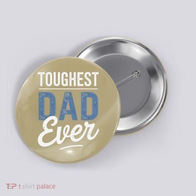 Father Survivor Dad Gift Idea Prostate Cancer Awareness Button
