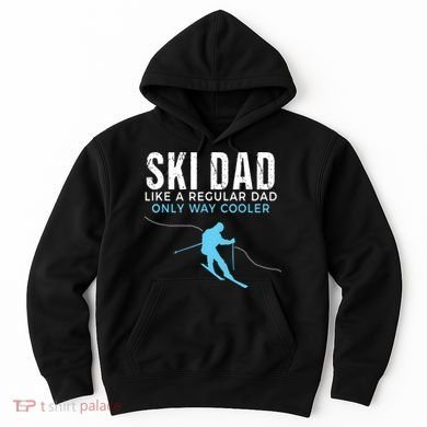 Funny Ski Dad Skier Hoodie