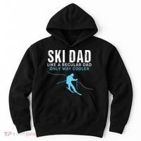 Funny Ski Dad Skier Hoodie thumb 0