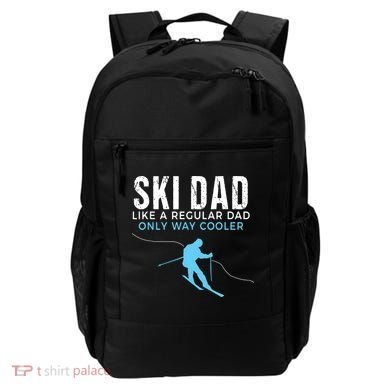 Funny Ski Dad Skier Backpack