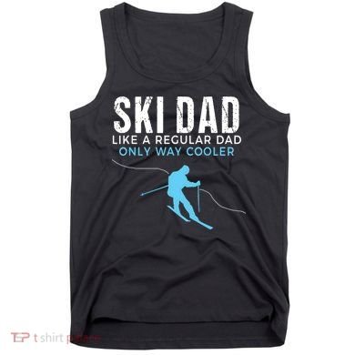 Funny Ski Dad Skier Tank Top