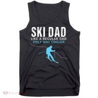 Funny Ski Dad Skier Tank Top thumb 0