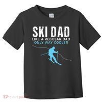 Funny Ski Dad Skier Toddler T-Shirt thumb 0