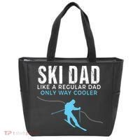 Funny Ski Dad Skier Tote Bag thumb 0