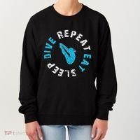 Funny Springboard Divers & Diving Board Game Gift Women's Sweatshirt thumb 0