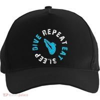 Funny Springboard Divers & Diving Board Game Gift Five-Panel Snapback Cap thumb 0