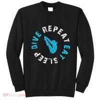 Funny Springboard Divers & Diving Board Game Gift Sweatshirt thumb 0