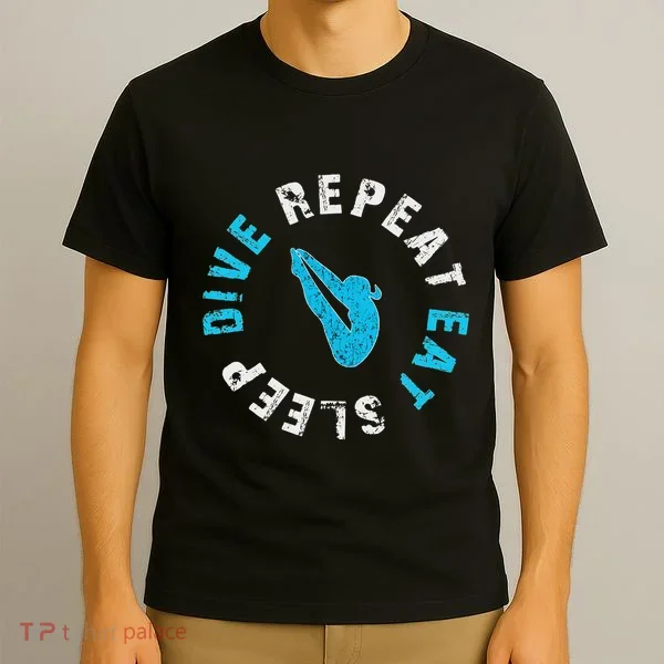 Funny Springboard Divers & Diving Board Game Gift T-Shirt