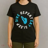 Funny Springboard Divers & Diving Board Game Gift T-Shirt thumb 4