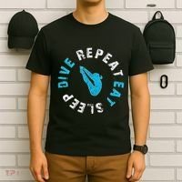 Funny Springboard Divers & Diving Board Game Gift T-Shirt thumb 6
