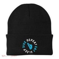Funny Springboard Divers & Diving Board Game Gift Beanie thumb 0