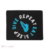 Funny Springboard Divers & Diving Board Game Gift Mousepad thumb 0