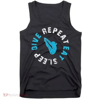 Funny Springboard Divers & Diving Board Game Gift Tank Top