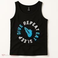 Funny Springboard Divers & Diving Board Game Gift Tank Top thumb 2